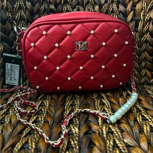 COPY - NWT!!! Badgley Mischka: Pearl Quilted Purse